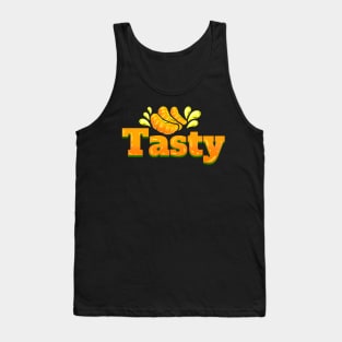 Tasty Orange Slices Or Peaces - Vegetarian - Go Vegan Tank Top